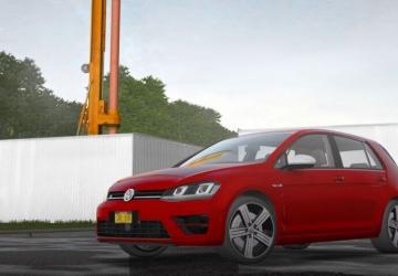 Мод Volkswagen Golf R 2014 версия 18.12.19 для City Car Driving (v1.5.9, 1.5.8)