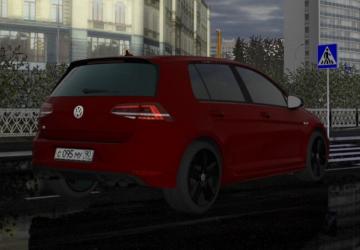 Мод Volkswagen Golf R 2014 версия 30.11.21 для City Car Driving (v1.5.9.2)