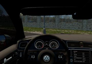 Мод Volkswagen Golf R 2014 версия 30.11.21 для City Car Driving (v1.5.9.2)