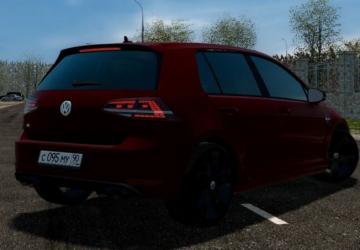 Мод Volkswagen Golf R 2014 версия 30.11.21 для City Car Driving (v1.5.9.2)