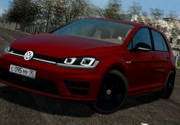 Мод Volkswagen Golf R 2014 версия 30.11.21 для City Car Driving (v1.5.9.2)