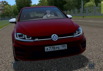 Мод Volkswagen Golf R для City Car Driving (v1.5.5)