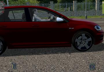 Мод Volkswagen Golf R для City Car Driving (v1.5.5)