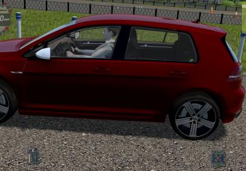 Мод Volkswagen Golf R для City Car Driving (v1.5.5)