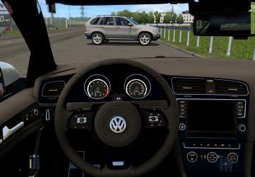 Мод Volkswagen Golf R для City Car Driving (v1.5.5)