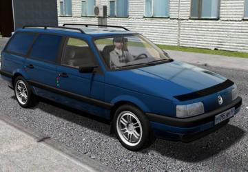 Мод Volkswagen Passat B3 1993 версия 1.0 для City Car Driving (v1.5.8)