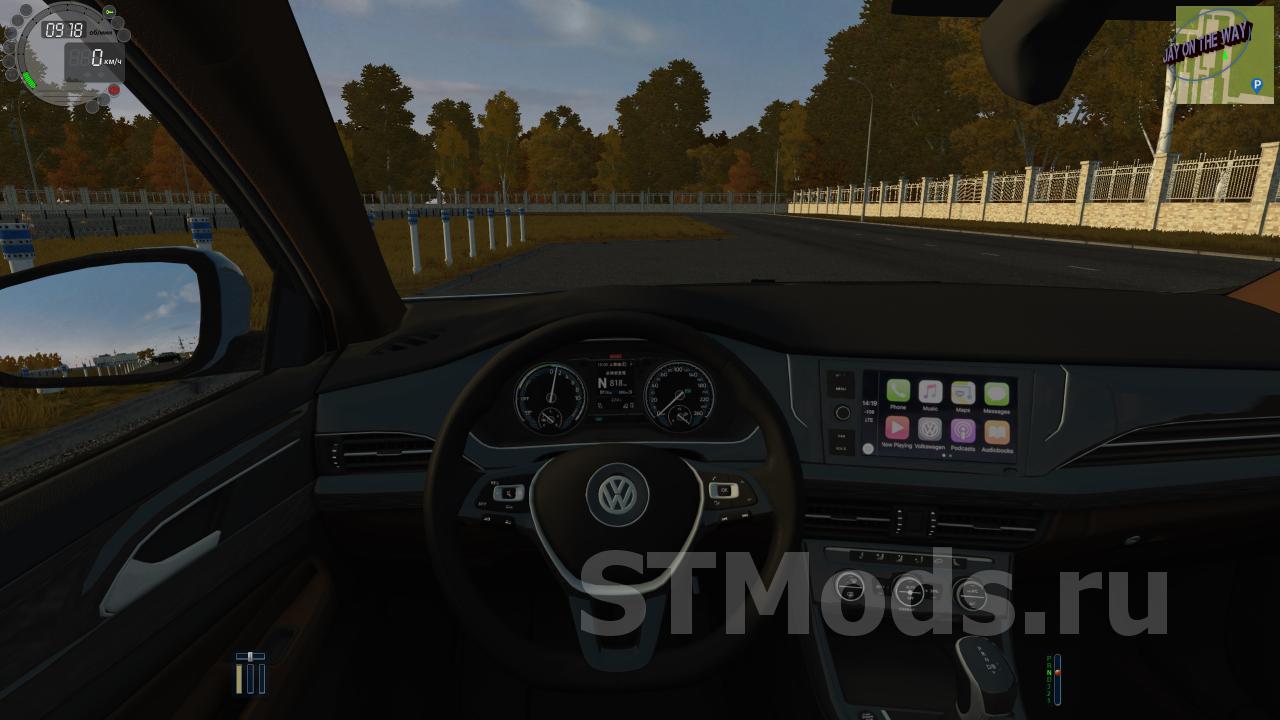 Скачать мод Volkswagen Passat PHEV CN 2019 версия 17.10.2020 для City Car  Driving (v1.5.9.2)