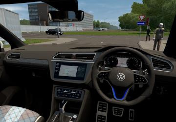 Мод Volkswagen Tiguan R версия 1.0 для City Car Driving (v1.5.9.2)