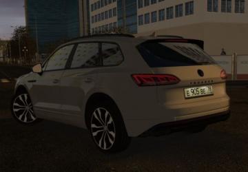 Мод Volkswagen Touareg 2019 TDI R-Line версия 18.12.2021 для City Car Driving (v1.5.9.2)