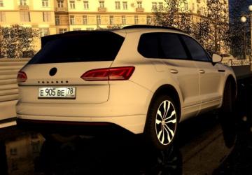 Мод Volkswagen Touareg 2019 TDI R-Line версия 18.12.2021 для City Car Driving (v1.5.9.2)