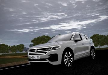 Мод Volkswagen Touareg 2019 TDI R-Line версия 24.03.20 для City Car Driving (v1.5.9)