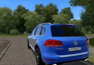 Мод Volkswagen Touareg версия 1.0 для City Car Driving (v1.5.8)