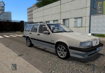 Мод Volvo 850 Estate 1997 версия 1.0 для City Car Driving (v1.5.8)