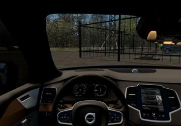 Мод Volvo XC90 T8 R-Design 2017 версия 30.10.2021 для City Car Driving (v1.5.9.2)