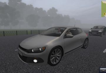 Мод VW Scirocco - для трафика версия 02.05.2021 для City Car Driving (v1.5.9.2)