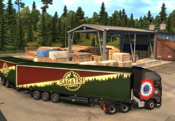 Euro Truck Simulator 2 версия 1.32.3.14s + 61 DLC