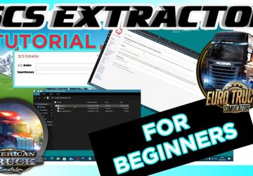 SCS Extractor версия 1.1 для Euro Truck Simulator 2 (v1.50+)