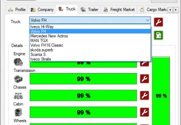TS Saveeditor Tool версия 0.2.0.1 для Euro Truck Simulator 2 (v1.35.x)