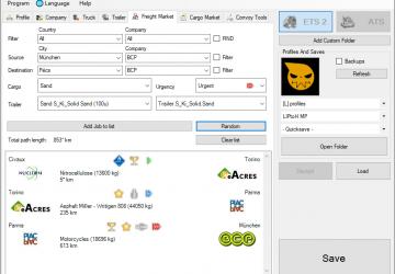 TS Saveeditor Tool версия 0.2.2.9 для Euro Truck Simulator 2 (v1.37.x)