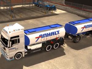 Мод 4 скина для MAN TGX 2010 + цистерны Schwarzmüller v1.0 для Euro Truck Simulator 2 (v1.28.x)