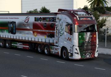 Мод A&A Technology Skin Pack Trucks & Trailers v2.0 для Euro Truck Simulator 2 (v1.40.x, - 1.45.x)