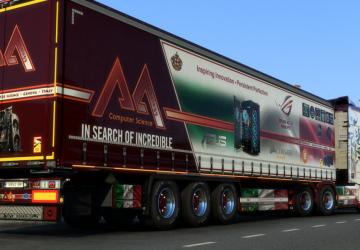 Мод A&A Technology Skin Pack Trucks & Trailers v2.0 для Euro Truck Simulator 2 (v1.40.x, - 1.45.x)