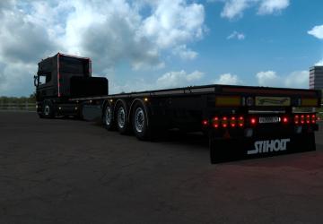 Мод Аддон для Пака тюнинга для SCS трейлеров версия 1.6 для Euro Truck Simulator 2 (v1.35.x, 1.36.x)