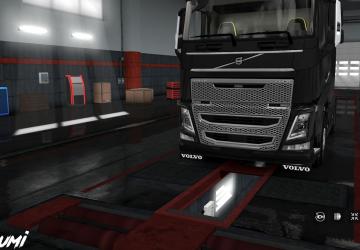 Мод Addon for Volvo FH&FH16 2012 Reworked версия 1.0 для Euro Truck Simulator 2 (v1.33.x)