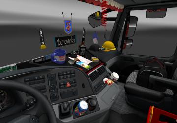 Мод Addons for Cabin Accessories DLC версия 3.8.2 для Euro Truck Simulator 2 (v1.28.x, - 1.36.x)