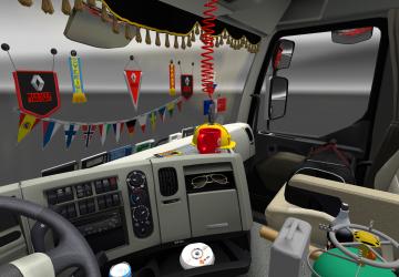 Мод Addons for Cabin Accessories DLC версия 3.8.2 для Euro Truck Simulator 2 (v1.28.x, - 1.36.x)