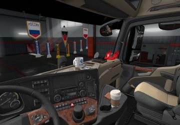 Мод Addons for Cabin Accessories DLC версия 3.9 для Euro Truck Simulator 2 (v1.40.x, - 1.43.x)