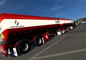 Мод Advanced B-Train Tanker версия 1.0 для Euro Truck Simulator 2 (v1.45.x, 1.46.x)