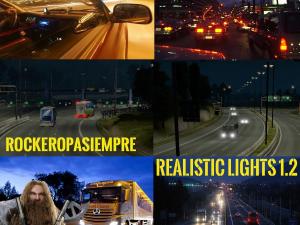 Мод AI Realistic lights версия 1.2 для Euro Truck Simulator 2 (v1.27.x)