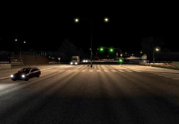 Мод AI Realistic lights версия 2.0 для Euro Truck Simulator 2 (v1.30.x)