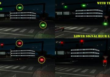 Мод AI Realistic lights версия 2.1 для Euro Truck Simulator 2 (v1.31.x)