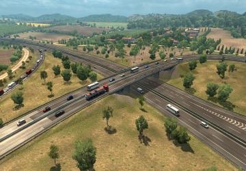 Мод D.B Realistic AI Traffic Intensity версия 13.09.18 для Euro Truck Simulator 2 (v1.32.x)