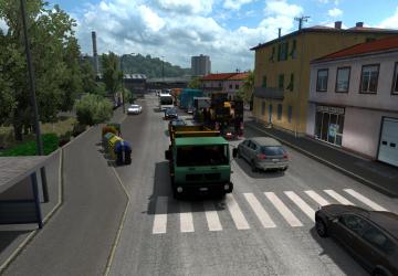 Мод D.B Realistic AI Traffic Intensity версия 6.6.8 для Euro Truck Simulator 2 (v1.32.x)