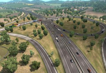 Мод D.B Realistic AI Traffic Intensity версия 6.6.8 для Euro Truck Simulator 2 (v1.32.x)