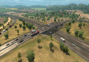 Мод D.B Realistic AI Traffic Intensity версия 7.0 для Euro Truck Simulator 2 (v1.34.x)