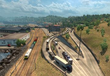 Мод D.B Realistic AI Traffic Intensity версия 7.0 для Euro Truck Simulator 2 (v1.34.x)