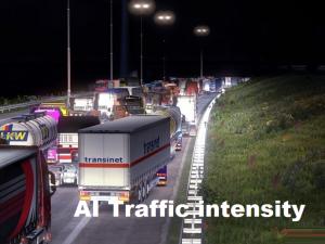 Мод D.B Realistic AI Traffic Intensity версия 07.12.17 для Euro Truck Simulator 2 (v1.30.х)