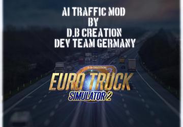 Мод D.B Realistic AI Traffic Intensity версия 17.06.18 для Euro Truck Simulator 2 (v1.31.x)