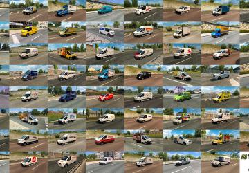 Мод AI Traffic Pack версия 10.1 для Euro Truck Simulator 2 (v1.32.x, - 1.34.x)