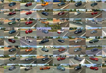 Мод AI Traffic Pack версия 21.8.2 для Euro Truck Simulator 2 (v1.50.x)