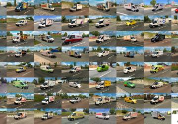 Мод AI Traffic Pack версия 9.5 для Euro Truck Simulator 2 (v1.32.x, - 1.34.x)