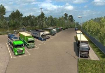 Мод AI Truck Speed for Painted Truck Traffic Pack v1.3 для Euro Truck Simulator 2 (v1.35.x, 1.36.x)