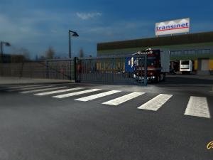 Мод Animated gates in companies версия 1.7 от 18.05.17 для Euro Truck Simulator 2 (v1.27.x)