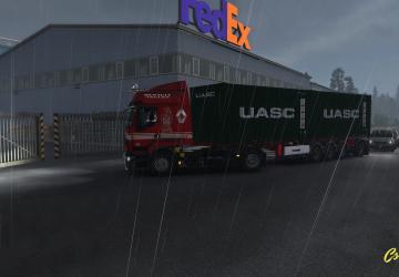 Мод Animated gates in companies версия 2.2 для Euro Truck Simulator 2 (v1.30.x)