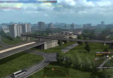 Argentina Map версия 1.0 для Euro Truck Simulator 2 (v1.36.x, 1.37.x)