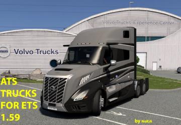 Мод ATS Truck Pack версия 5.5 Fix для Euro Truck Simulator 2 (v1.59.x)